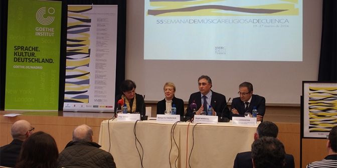 Mariscal destaca el entorno único en el que se desarrolla el cuarto festival más antiguo de música sacra: la Semana de Música Religiosa de Cuenca 1 e50ea347917618304944294820c7b33b l