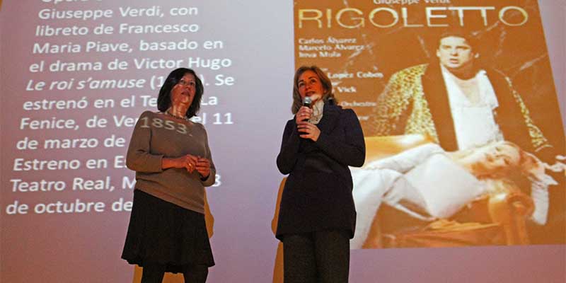 'Vive la ópera en Sigüenza' comienza con la proyección de 'Rigoletto', de Verdi 1 presentacionvivelaopera1