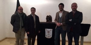 El paso de las Santas Marías de Cuenca comenzará a tallarse en abril 2 • Gran acogida de la maqueta del paso de Nuestra Señora de los Dolores y las Santas Marías entre la comunidad nazarena.