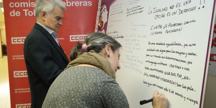 El Instituto de la Mujer y CCOO preparan el Día de la Mujer Trabajadora