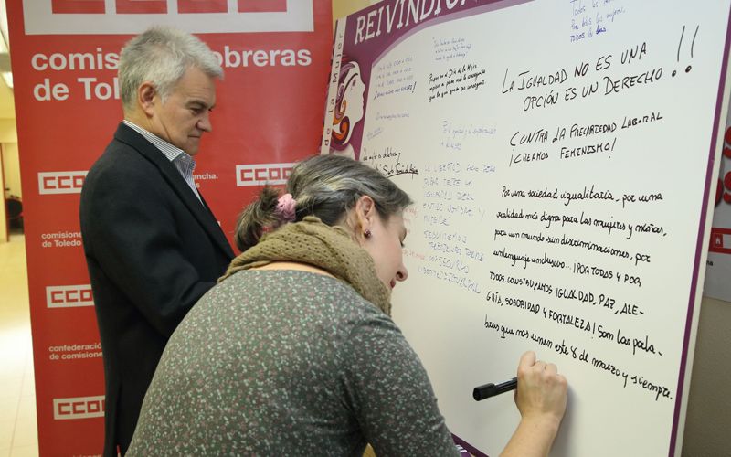 El Instituto de la Mujer y CCOO preparan el Día de la Mujer Trabajadora 1 aracelimartinez
