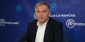 Cañizares en rueda de prensa.