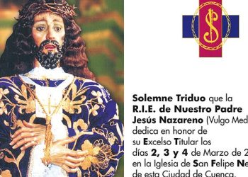 La R.I.E. de Nuestro Padre Jesús Nazareno (vulgo Medinaceli) celebra el 4 de marzo su solemne besapié a su Titular