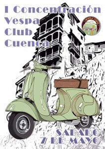 Cartel Concentracion Vespa