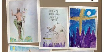 El Resucitado entrega del sábado los premios del su XIV Concurso de Dibujo y Pintura Infantil e inaugura exposición