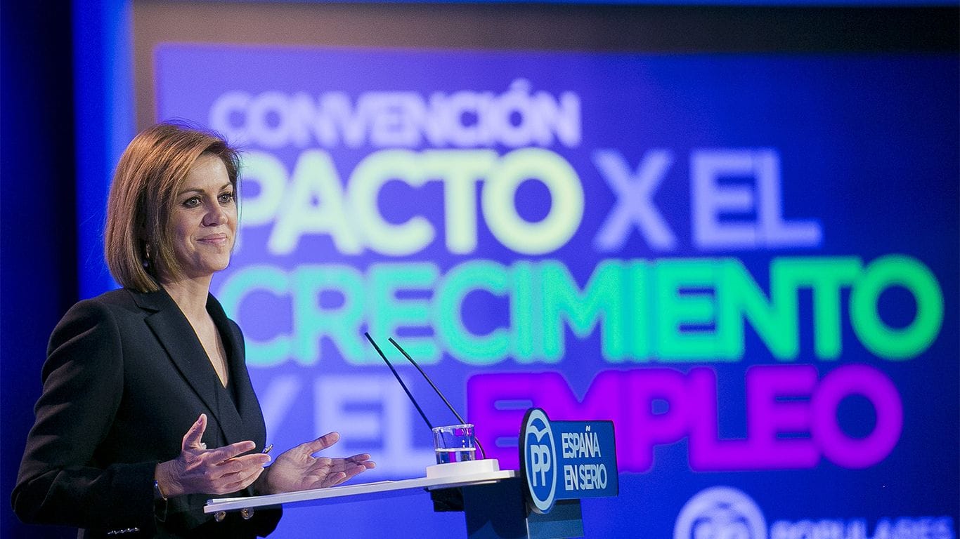 Cospedal: “Vamos a seguir trabajando para ofrecer a los españoles lo mejor, lo real y lo eficaz”