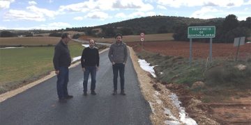 La Diputación de Guadalajara finaliza el arreglo de la carretera entre Villel de Mesa y el límite de Zaragoza