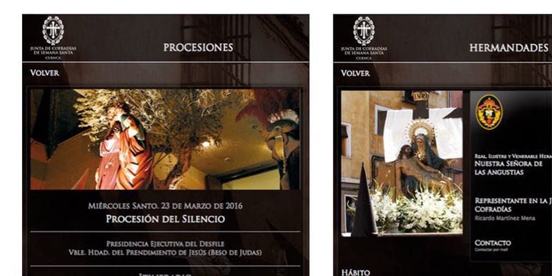 La JdC estrena aplicación móvil oficial para esta Semana Santa
