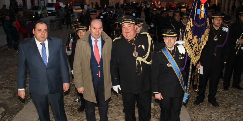 El III Certamen de Música Cofrade preludia la Semana Santa seguntina 1 recepcionayuntamiento