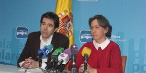 robisco y guarinos durante una rueda de prensa