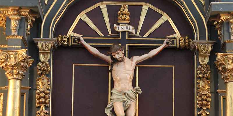 Esta Semana Santa se presenta la restauración del Santísimo Cristo de los Milagros de Pastrana