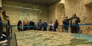 Alumnos del colegio Santa María de la Expectación de Cuenca conocen Tarragona de la mano de sus compañeros tarraconenses 2 Visita alumnos Cuenca a Tarragona