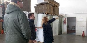 13042016 Vistando las instalaciones del Banco de Alimentos