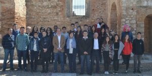 20160423_Hita_Participantes lectura en ruinas de San Pedro