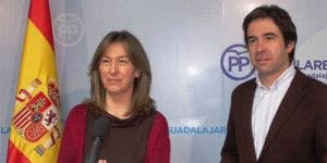 Ana Guarinos y Lorenzo Robisco hoy en rueda de prensa  070416