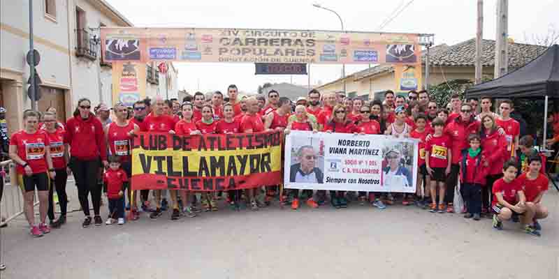 Gran éxito en el comienzo del XIV Circuito de Carreras Populares Diputación de Cuenca