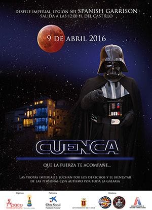 El desfile solidario de la Legión 501 Spanish Garrison convertirá el Casco Antiguo de Cuenca en un plató de cine
