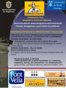 CARTEL SIGUENZA UNIVERSITARIA 23-14 ABRIL 16