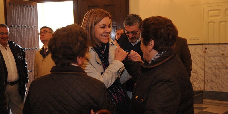 Cospedal pide que no se ralentice el crecimiento económico y la creación de empleo como lamentablemente está pasando en nuestra tierra