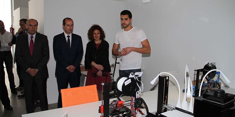 Inaugurada la nueva área de Coworking del Vivero de empresas de Almonacid