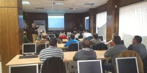 Los empresarios conquenses del sector de queso perfeccionan la toma de muestras 2 Curso de tomadores de de muestras de queso.