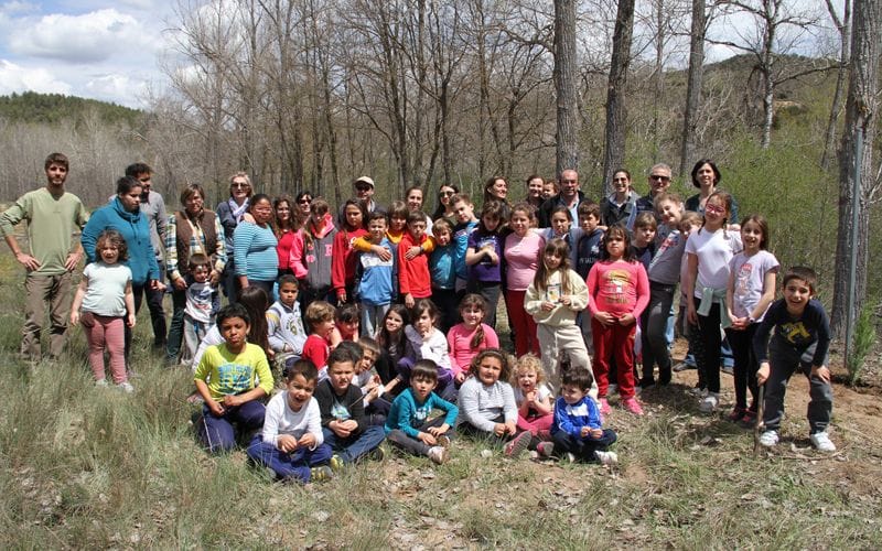 Trillo celebra el Día del Árbol con una jornada de plantación y convivencia