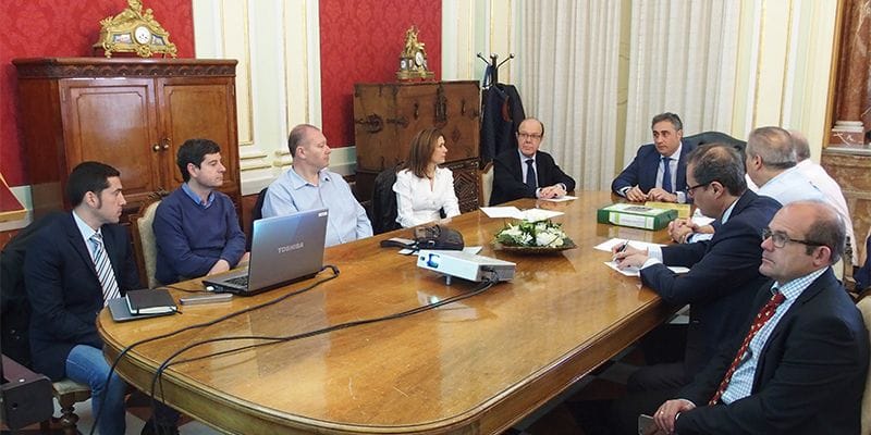 El Ayuntamiento de Cuenca sigue informando sobre el proyecto de Carretería: esta vez Agrupación Provincial de Hostelería, Cámara de Comercio y vecinos
