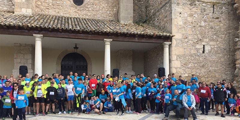 Más de 300 personas participan en la  I Concentración de Runners de Yebra