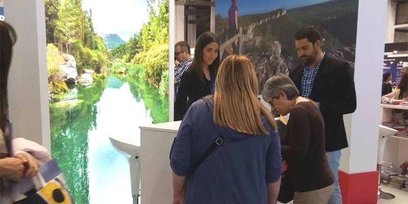 La Diputación de Guadalajara promociona la provincia en la Feria B-TRAVEL de Barcelona