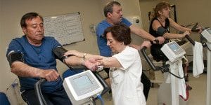 : Imagen de la Unidad de Rehabilitación Cardiaca del Hospital Universitario de Guadalajara.