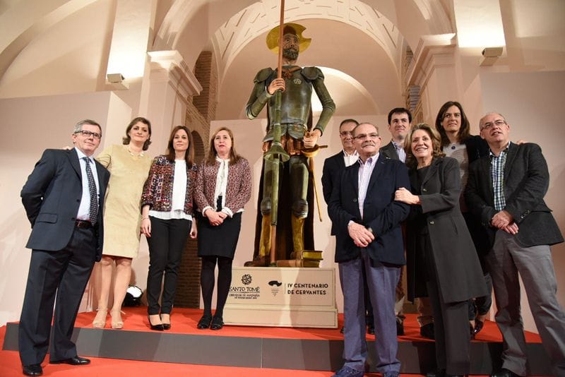 La Junta da el pistoletazo de salida al IV Centenario de Cervantes impulsando un récord Guinness