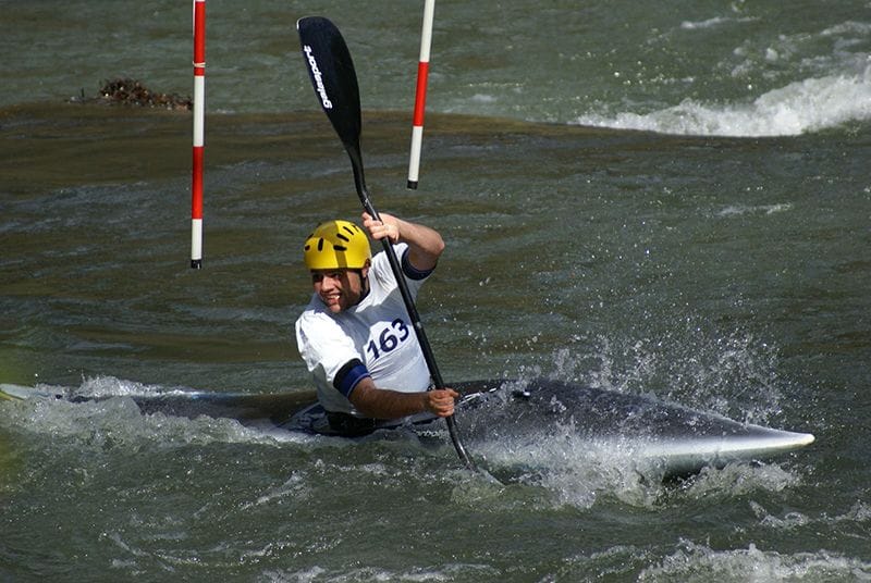 Las Grajas se enfrentan a la lluvia y el viento en la II Copa de España de Slalom Olímpico 3 Las Grajas se enfrentan a la lluvia y el viento en la II Copa de España de Slalom Olímpico