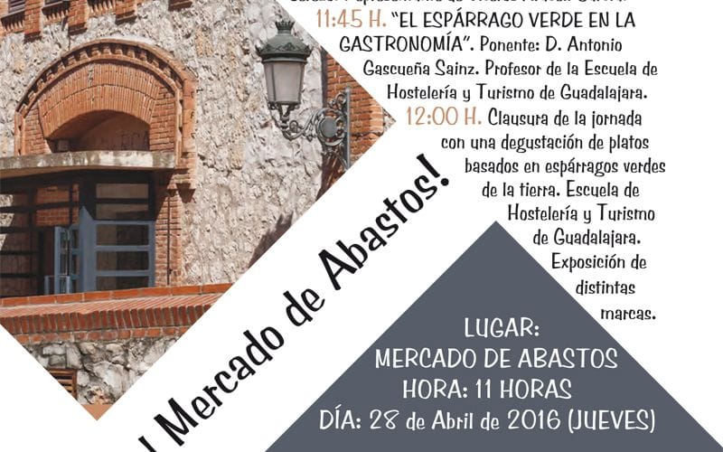 El espárrago verde protagonizará una nueva jornada del programa ¡Ven al Mercado de Abastos!