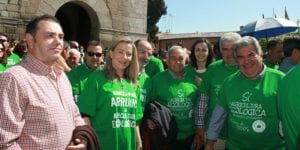 merino en la manifestacion a favor de la agricultura ecologica ii 300416