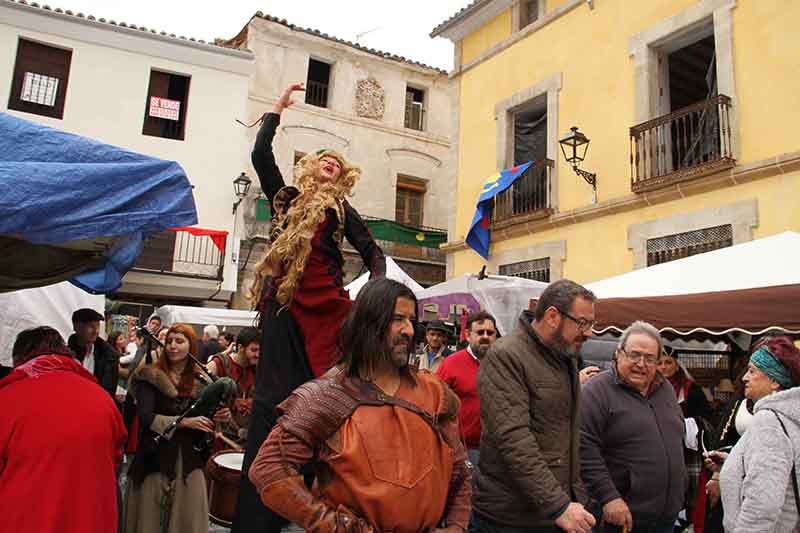 Nuevo éxito de la Feria Medieval de Pareja