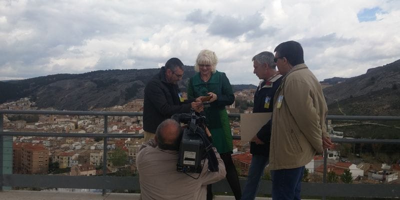 «España Directo» graba en Cuenca los proyectos que desarrollan las personas con discapacidad