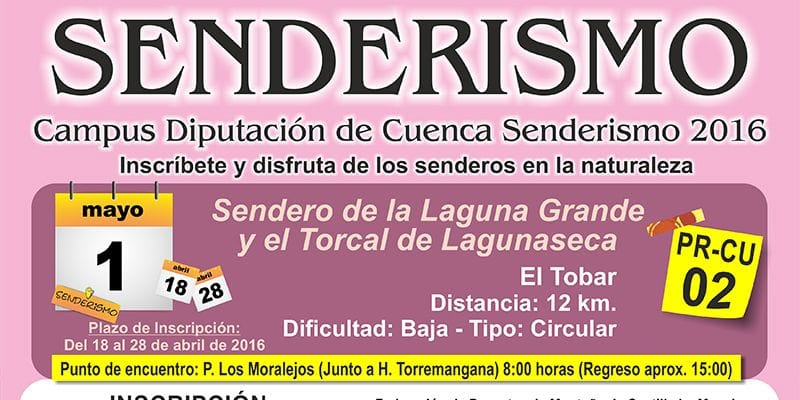 El «Campus Diputación de Cuenca Senderismo 2016” viaja hasta El Tobar