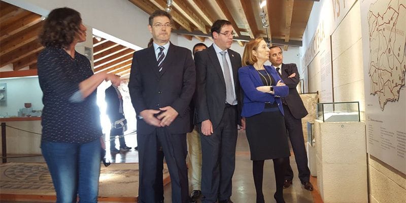 El Gobierno respalda Segóbriga con la visita de los ministros Catalá y Pastor