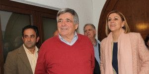 Cospedal felicita al alcalde de Tamajón por su labor al frente del Consistorio en los últimos 25 años 2 VisitaCospedalTamajon1