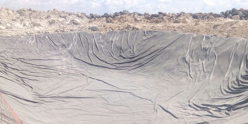 Una balsa impedirá que el agua del vertedero de neumáticos de Seseña se filtre al subsuelo