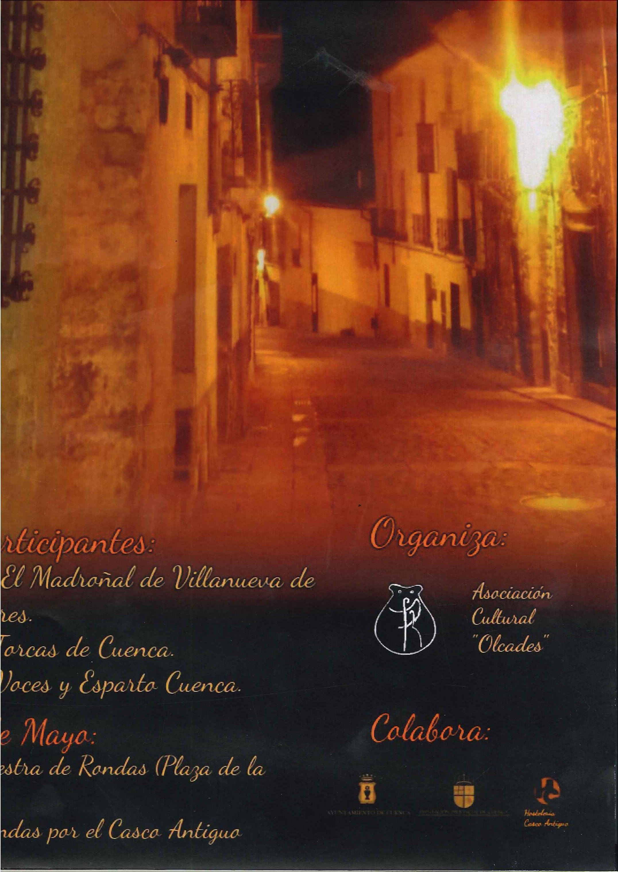 Hostelería del Casco Antiguo de Cuenca animará el fin de semana con la presencia de rondadores