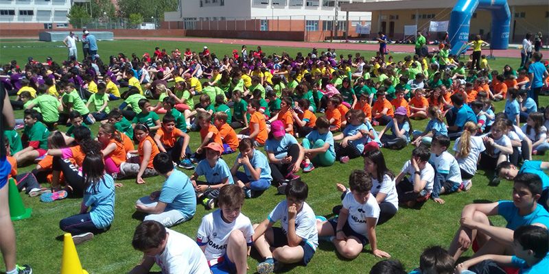 Más de 400 niños ponen fin al programa escolar «Miniatletismo en la Escuela 2016» promovido por la Diputación de Cuenca