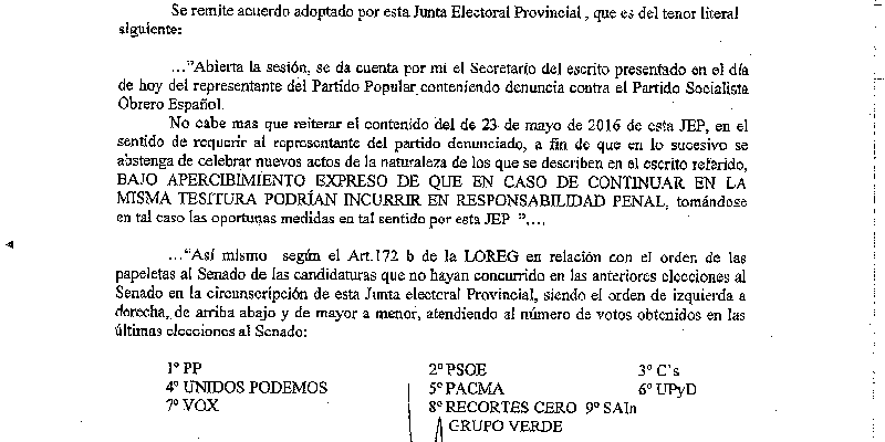 Juan Pablo Sánchez: “La soberbia de Bellido le impide reconocer el apercibimiento de la Junta Electoral Provincial y prefiere seguir mintiendo”