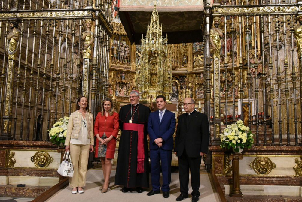 Presentadas las tareas de restauración de la Custodia de Arfe, que procesionará en la celebración del Corpus Christi en Toledo