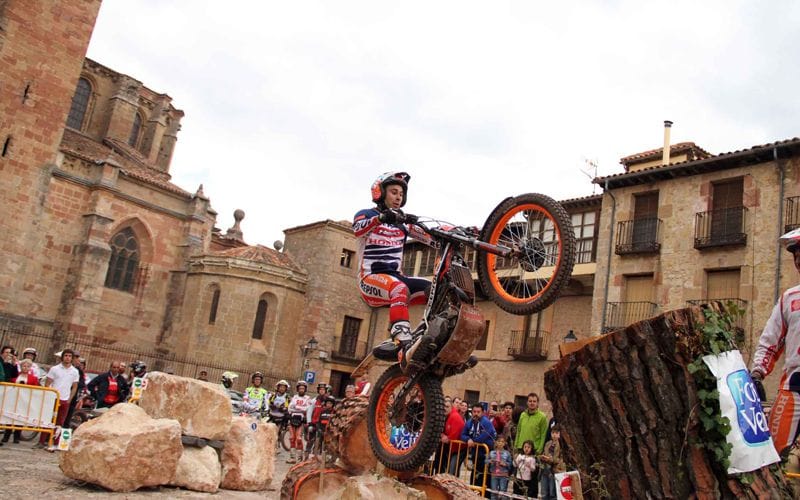 Bou vuelve a reinar en la IV prueba del Campeonato de Trial de España en Sigüenza
