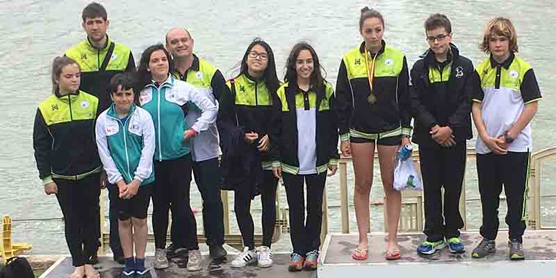 Celia Toledo Espinilla del Club Piragüismo Cuenca Con Carácter logra el Campeonato de España