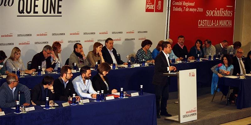 El PSOE asegura que va a hacer la campaña más austera de su historia aunque el mensaje llegará al último rincón de C-LM”