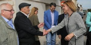 Cospedal pide a Page que no haga promesas que incumplan la Ley y devuelva la extra a los funcionarios 2 Cospedal Alberche del Caudillo (Toledo)- 040516 (2)