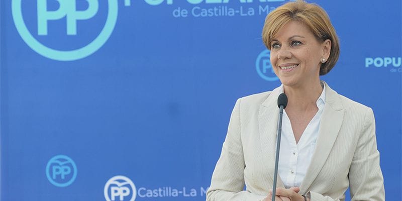 Cospedal: “El objetivo del Partido Popular es que en España haya 20 millones de personas trabajando en 2020”