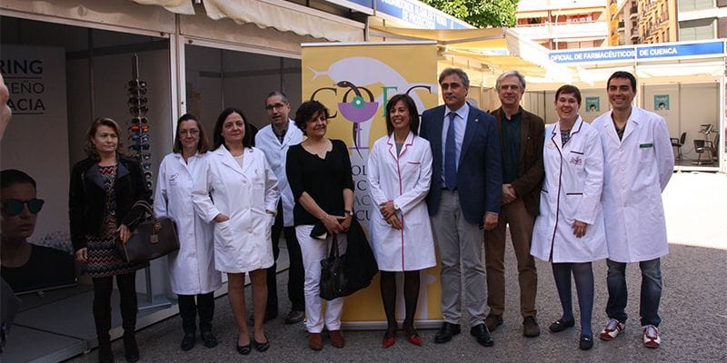 La directora provincial de Sanidad felicita al Colegio de Farmacéuticos de Cuenca por la iniciativa “Tu farmacéutico, tu salud”